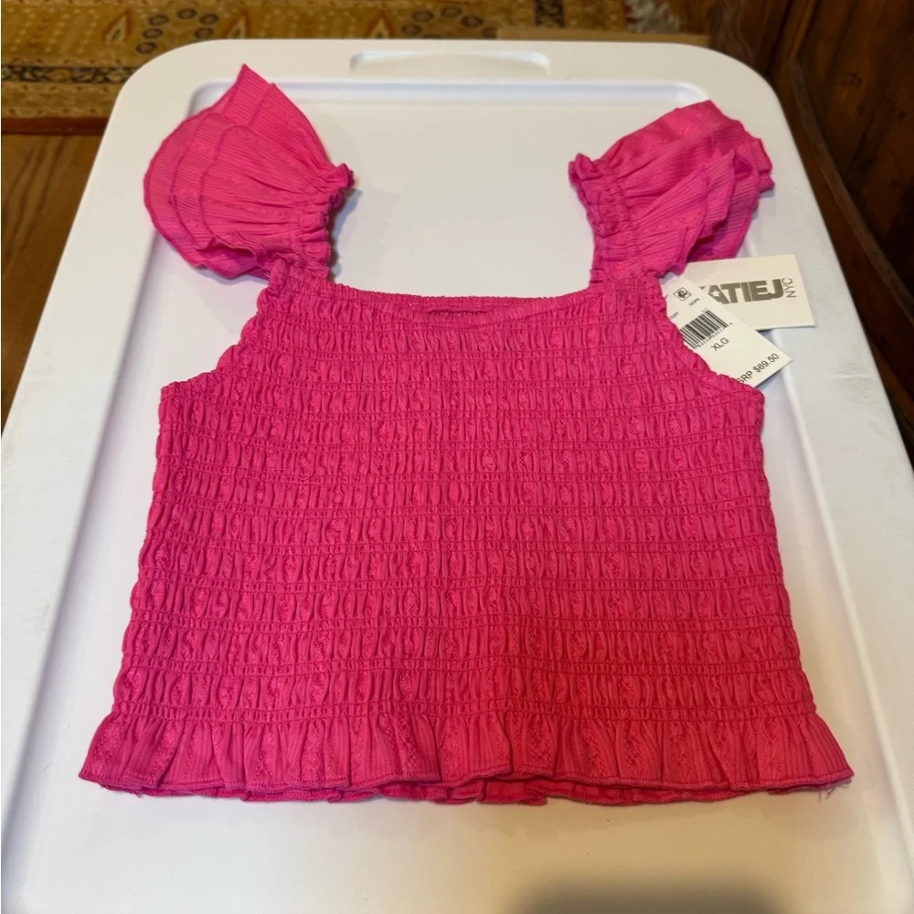 Katie J NYC bright pink